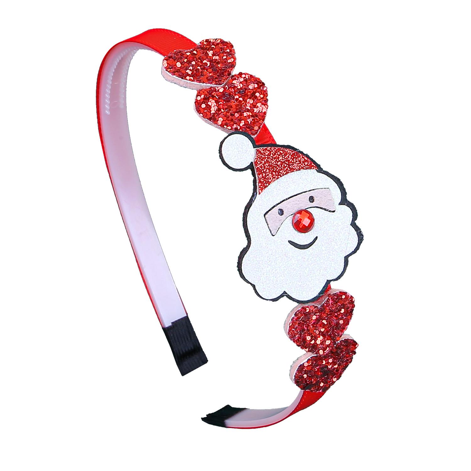 

Cute Girls Headbands for Christmas Party Cartoon Elk Tree Star Hairbands Heart Headband Christmas Kids Gift Hair Accessories