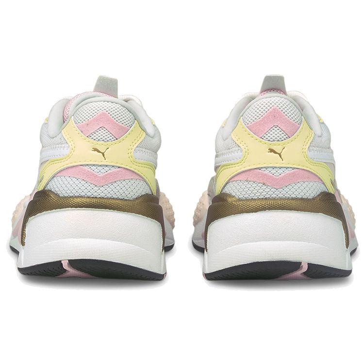 PUMA RS-X3 v2 Puzzle Pearl White Yellow Pear Unisex Lifestyle Sneakers 382821-01