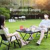 Compact Folding Table for Tesla Generation 1/2 Trunk - Ideal for Car Camping