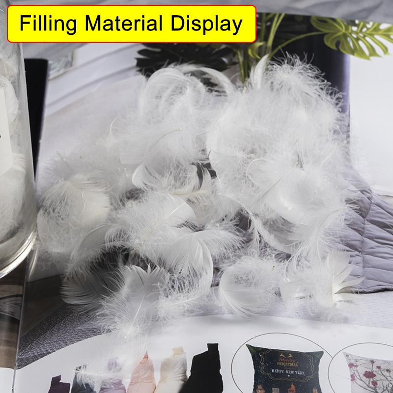 100 Percent Cotton Goose Down Square Cushion Insert 45x45 50x50 60x60cm Decorative Sofa Pillow Filling Home Decor