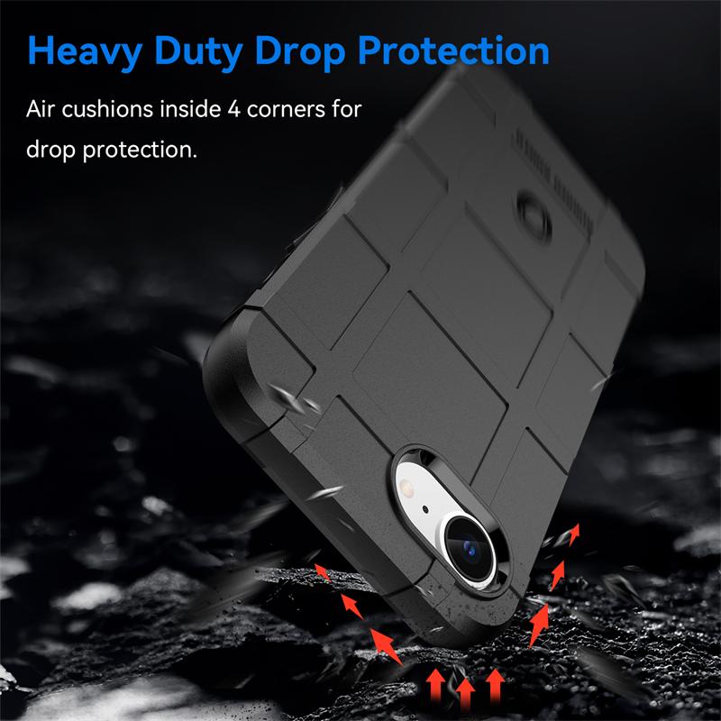 Shockproof Phone Case For iPhone 16e Anti-knock Soft TPU Slim Full Back Case For iPhone 16e Cover For iPhone 16e Case 6.1 Inch