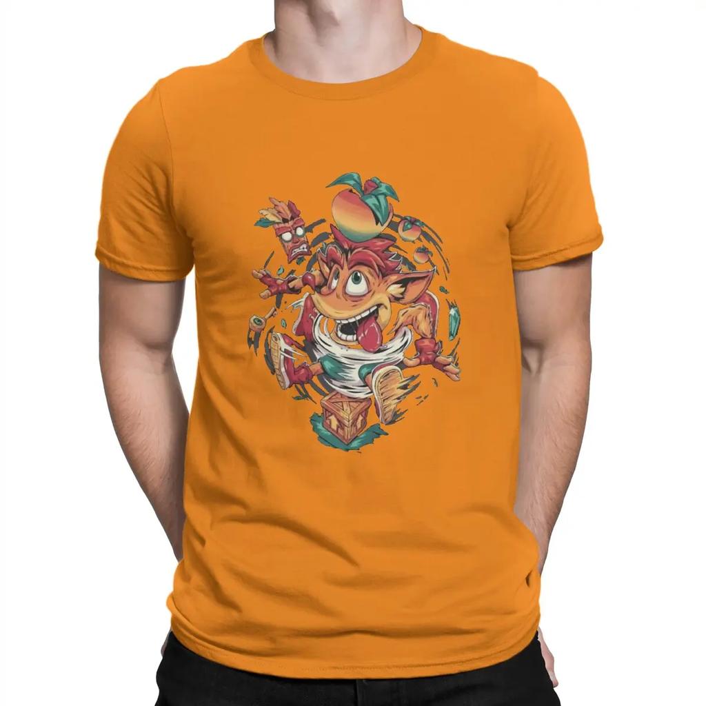 Crash Bandicoots TShirt Fun Distinctive T Shirt Original Streetwear New Trend Unisex