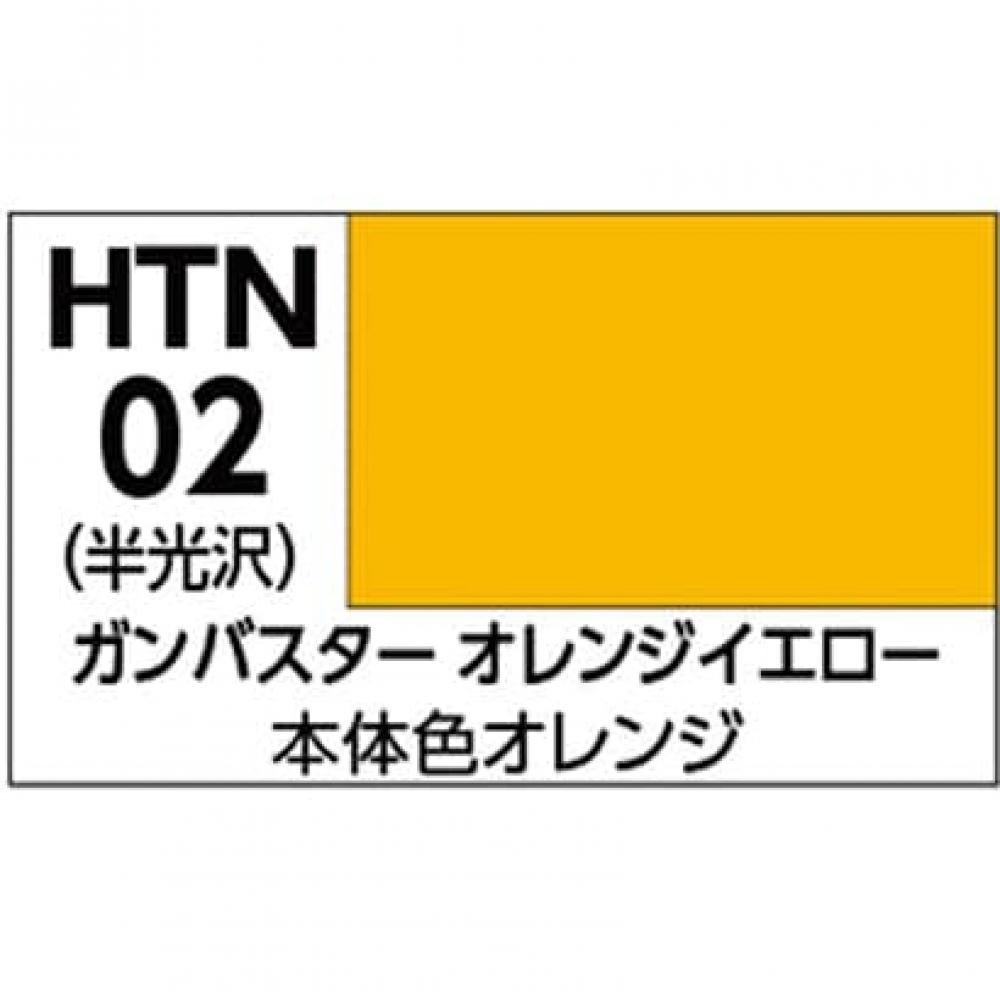 

Aim For The Gsi Creos Htn02 Water Based Hobby Color Top 18ml Gunbuster Orange Yellow [plastic Model Paint]