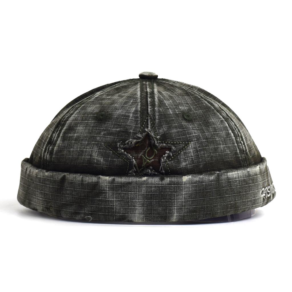 Four Seasons Cotton Solid Docker Cap Brimless Hat Beanie Hats Landlord Sailor Cap Men and Women