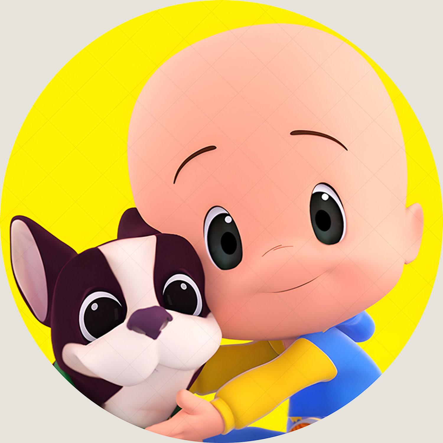 Apaļš Cleo un Cuquin Draugu Zilās