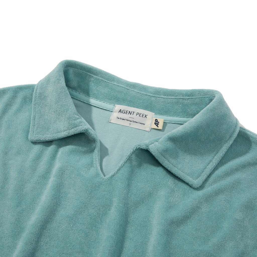AGENT PEEK Agp Terry Polo Shirt (W) Mint