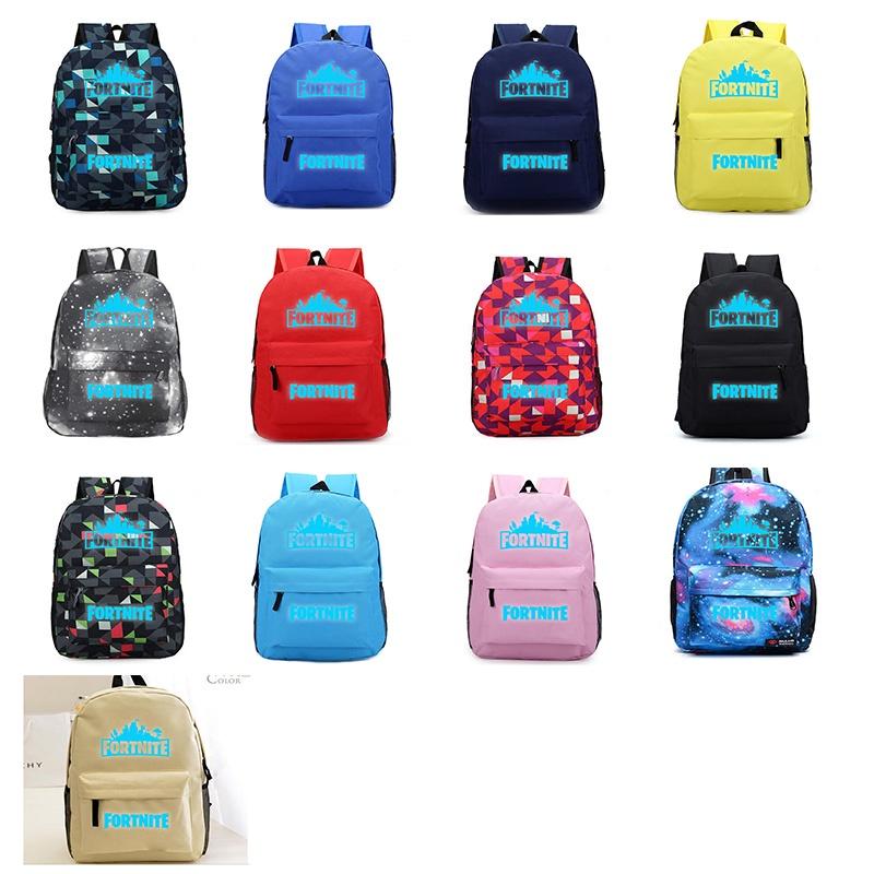 School Fortnite Bag Battle Royale Shoulder Luminous Boy Backpack Trendy Cool And