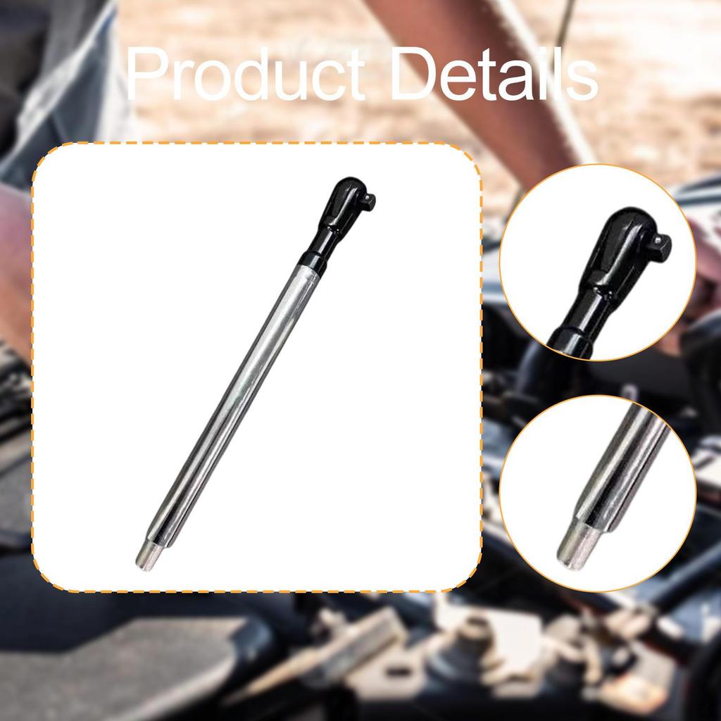 Offset Extension Wrench Extend Rod Multipurpose Sturdy Heavy Duty for Tight Ratchet DIY