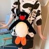 Non-Toxic Kawaii Penguin Plush Backpack Cute Animal Stuffed Doll Lovely Birthday Gift Fashion Backpack Little Penguin Cartoon Plush Bag