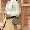 Crossbody Handbag with High-end Luxury Ethnic Style Fashion Chain Strap Women's Small Round Bag