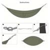 Ultra Light Portable Hammock Nylon Color Matching Hanging Bed  Travel Adventures