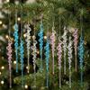 Acrylic Acrylic Icicle Ornaments Hanging Icicle Decorations  Holiday Winter Party