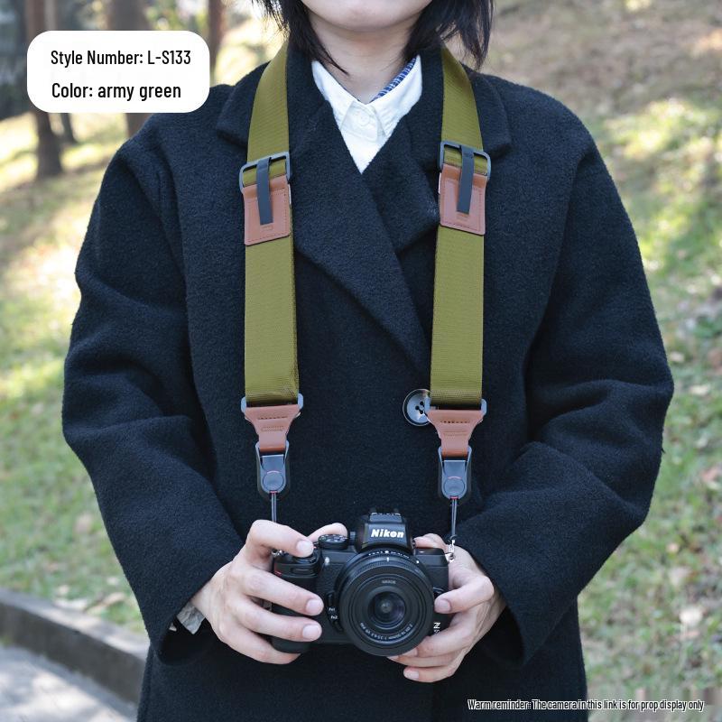 Schnell lösbarer Crossbody-Kameragurt für DSLR- und Spiegellose Kameras
