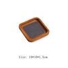 HeMu Wooden Microfiber Velvet Cloth Multi-purpose Rounded Corner Empty Tray Viewing Pallet Jewelry Display Storage Tray