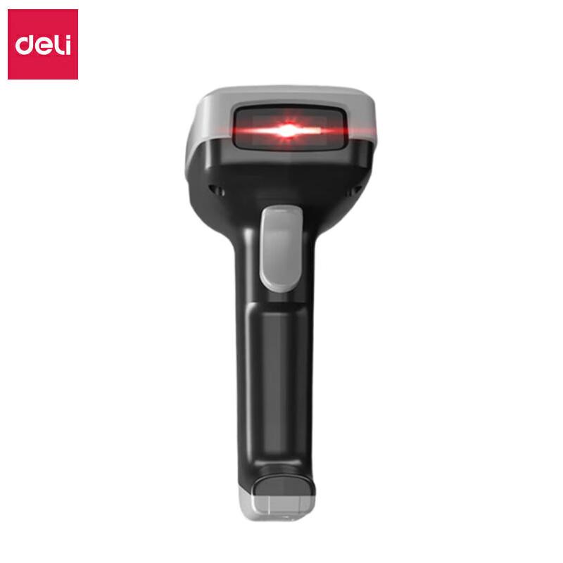 Deli AA386W Bluetooth Wireless 1D/2D Barcode Scanner