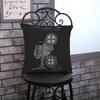 Simplism Style Design Black White Cushion Cover Sketch Bicycle Guitar Vintage Motorbike Print Sofa Decoration Throw Pillow Case