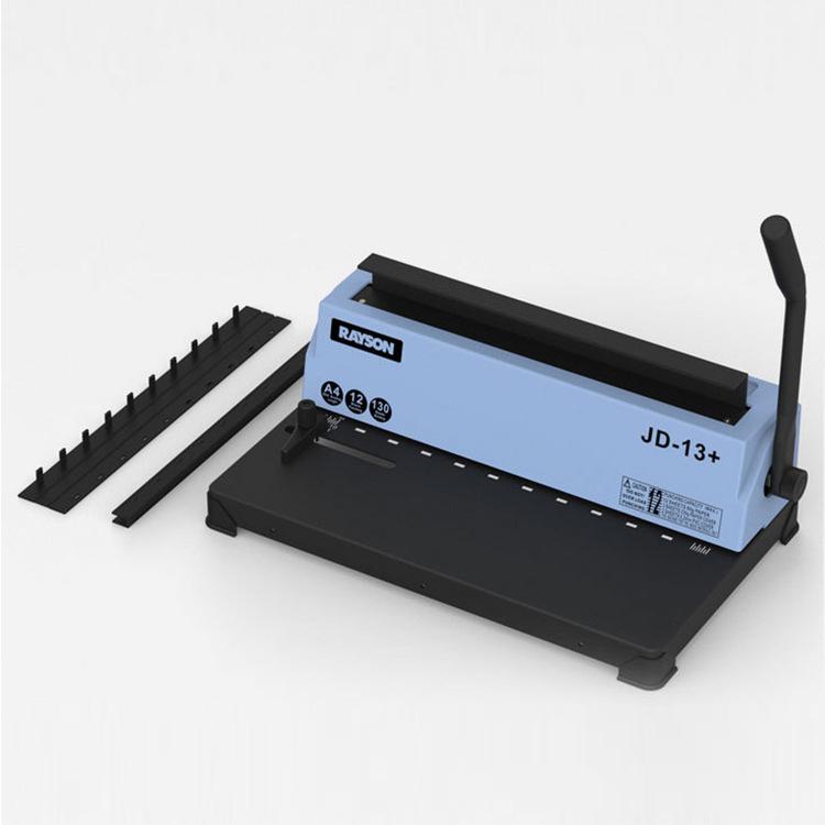 Leisheng JD-13+ Punching & Crimping Machine: 10-Hole Clip Strip Binder with Carbonized Steel Blade