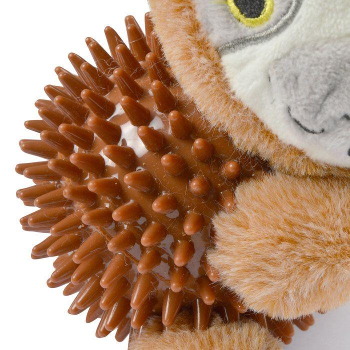 Jouet peluche balle sonore Par - Paresseux - Marron - Jeux - Chien