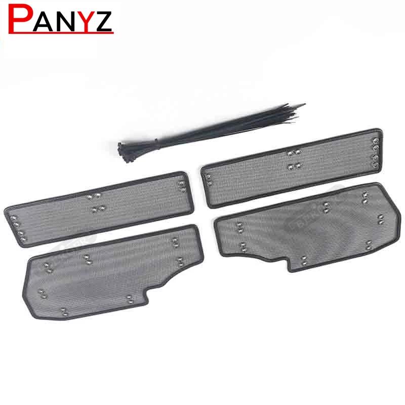 For Haval Jolion Stainless Steel Car Front Grille ert Net Screening Mesh Water Tank Engine Protection Accessories 4pcs