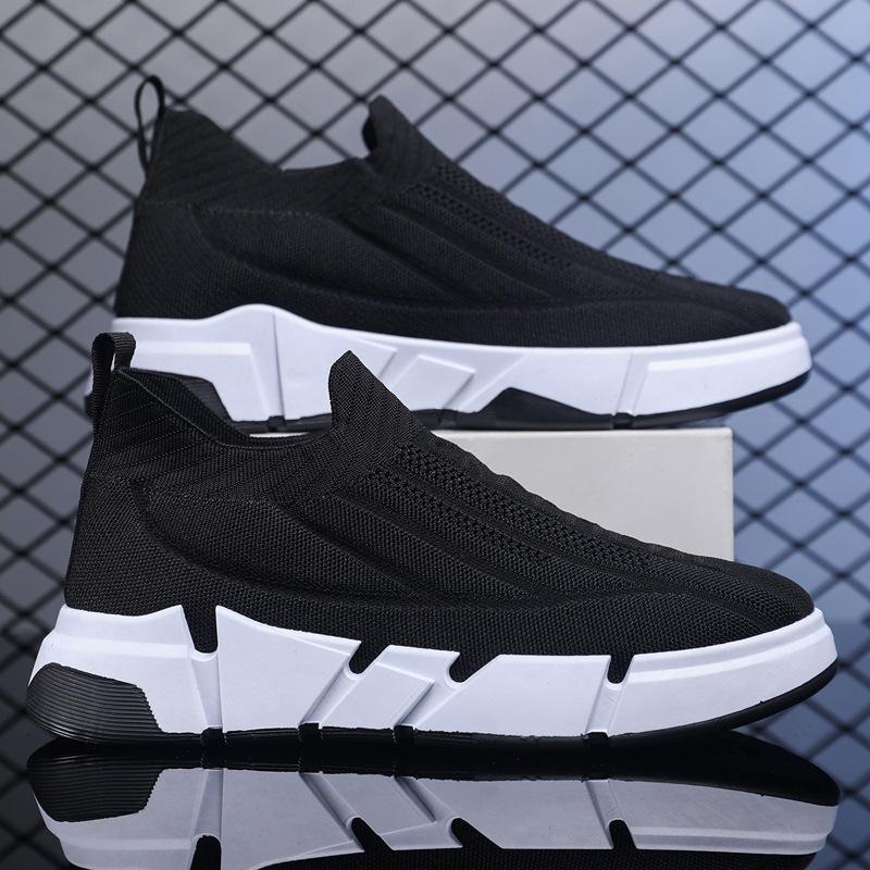 

МОДНАЯ ОБУВЬ, мужские дышащие спортивные кроссовки, спортивные кроссовки для бега, уличные женские теннисные кроссовки для тренажерного зала 39 чёрный