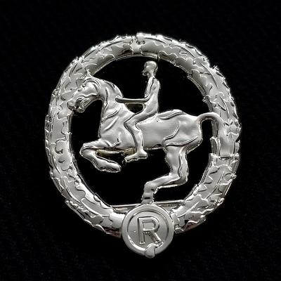 Odznaka metalowa z koniem Kolekcja pamiątkowa