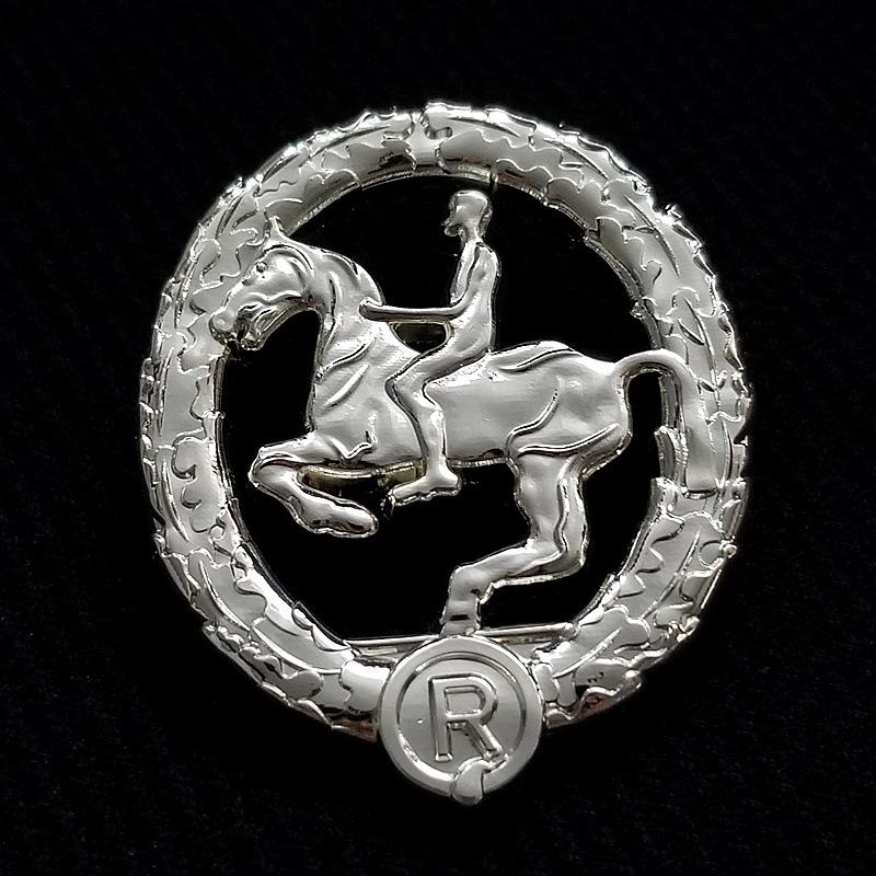 Reite ein Pferd Metallabzeichen Souvenir-Sammlung