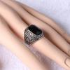 Men's Women's Lover Vintage Carved Geometric Resin Alloy Party Jewelry Ring