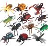 17Cm Realistic Insect Animal Model Toys Ant Spider Scorpion Beetle Dragonfly Simulation Figures For Kid Educational Learning Toy