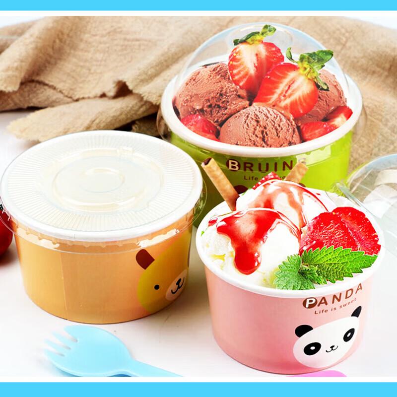 Disposable 5oz Ice Cream & Yogurt Paper Cups