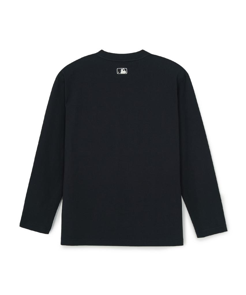Emelbi Basic Loose Fit Long Sleeve T-Shirt Ny (Black)