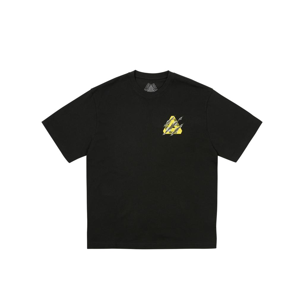 Palace Ripped Tri T-Shirt Black Unisex Tops P28TS059