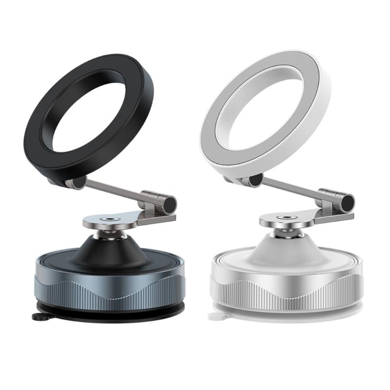 Car Phone Holder Strong Magnets & Vacuum Suctions Cup Adjustable Car Phone Mount, Phone Holder for Desk