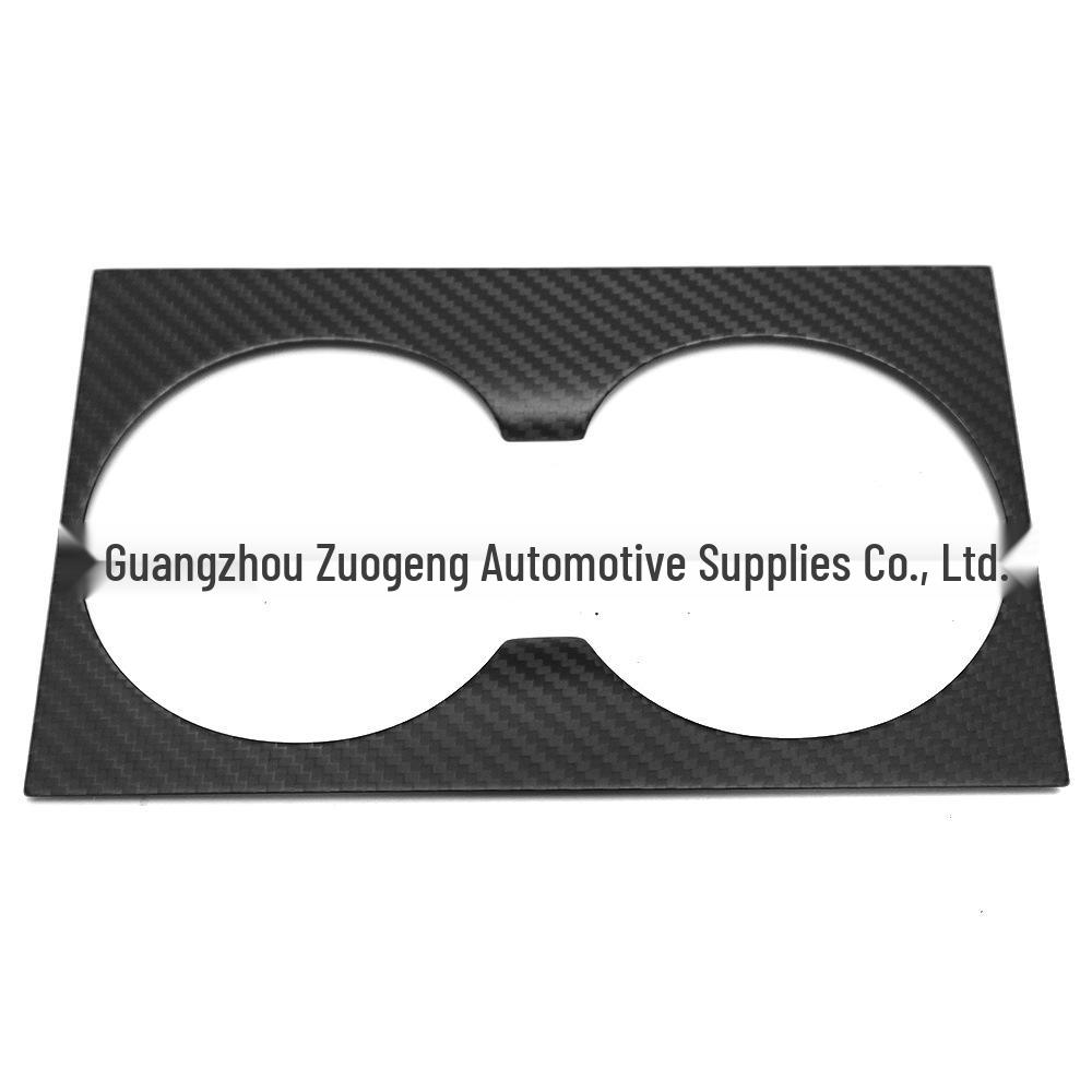 

Аксессуар для отделки подстаканника из углеродного волокна Tesla Model 3