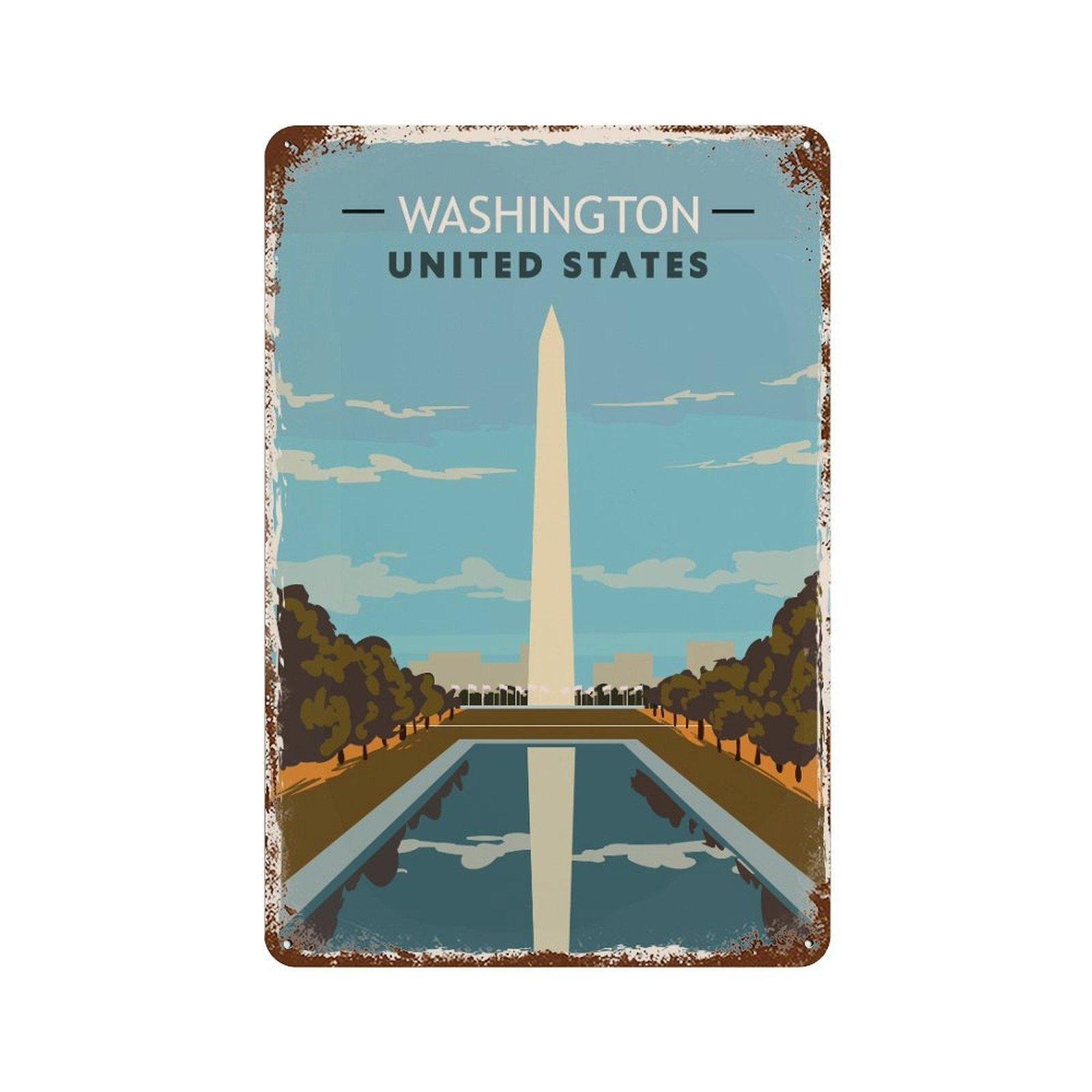 

1PC Vertical Antique Patina Tin Sign 20×30cm, Vintage Metal Wall Art for Bar, Restaurant, Café, Living Room or Office Retro Decoration 20*30CM