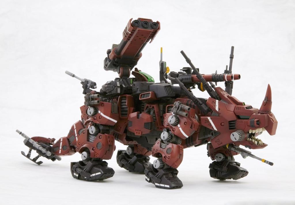ZOIDS Red Horn Total Length 330mm Scale Plastic Model EZ-004 Approx. 1/72