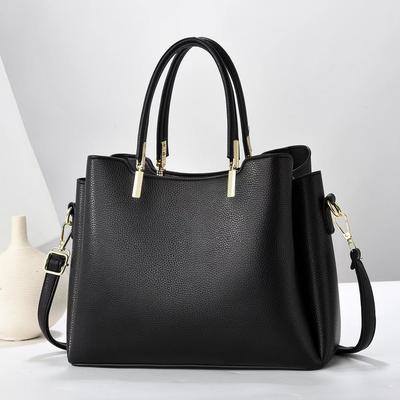 Neue leichte Luxustasche Damen Retro Einfache Handtasche mit Einzelschulter Schräg Umhängetasche Textur Ausländischer Stil Prinzessinnentasche