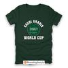 Saudi Arabia Soccer 2026 Fan Shirt, World Cup Fans T-Shirt, Retro Football Country Flag Shirts, International Game Day Gift, Sport Fan Tee