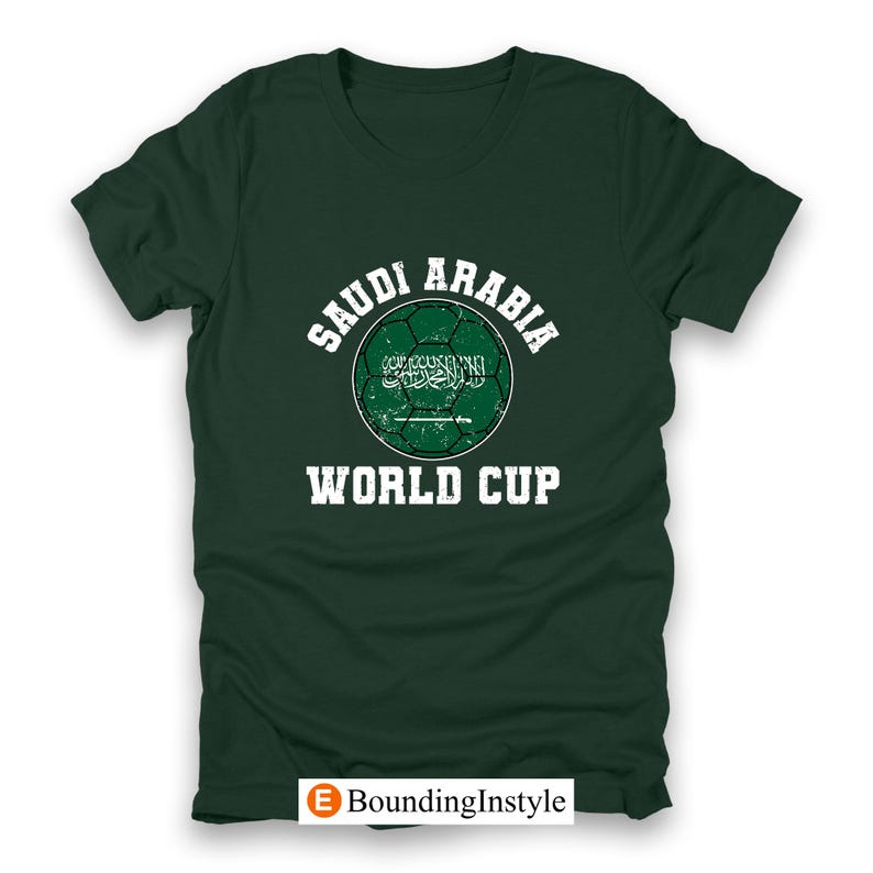 Saudi Arabia Soccer 2026 Fan Shirt, World Cup Fans T-Shirt, Retro Football Country Flag Shirts, International Game Day Gift, Sport Fan Tee