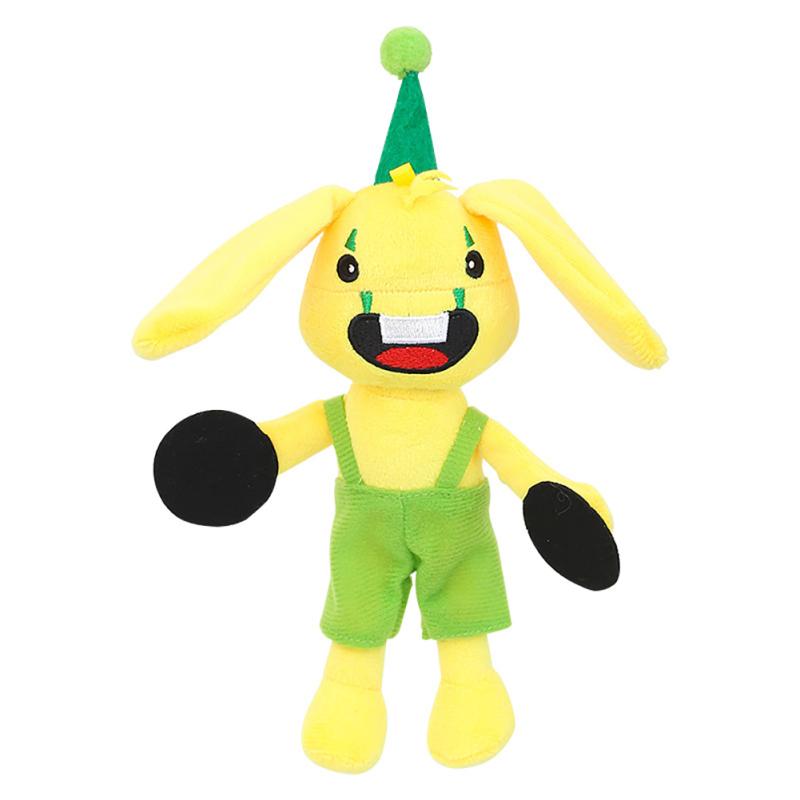 Poppy Playtime Huggy Wuggy muñeco de peluche de juguete, conejo de amapola de peluche suave, juguete de peluche para fanáticos del juego para niños