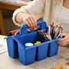 Classroom Storage Basket Comfortable Grip 6 Pieces Classroom Storage Baskets For Crayon Pencil Pen Markers Dorm Study Room Art