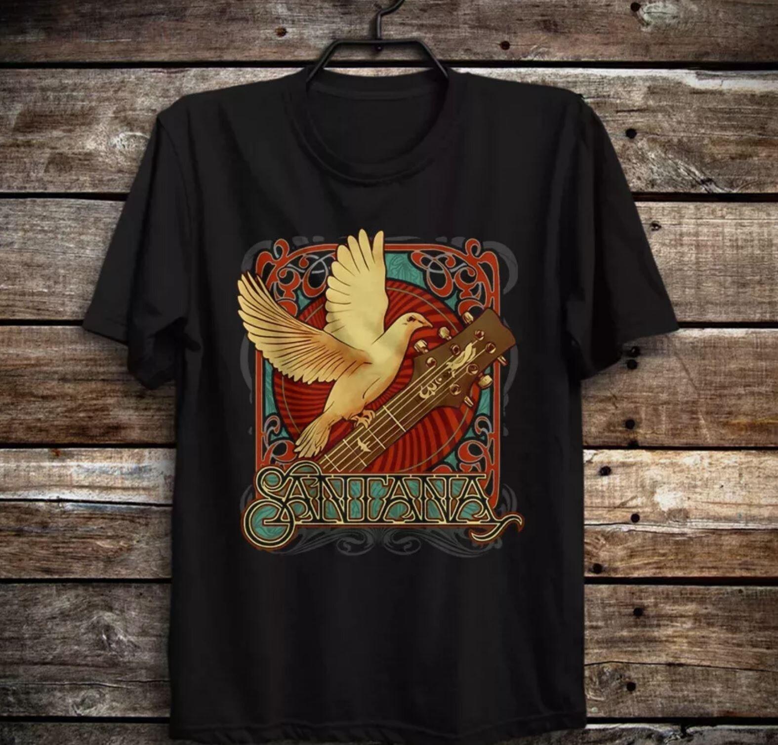 26 Latin Rock Santana Tommy Anthony Carlos Santana T Shirt Unisex Unisex T-Shirt M