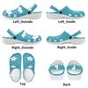Summer Print EVA Clogs Adult Unisex Soft Comfortable Slip On Casual Footwear Lightweight Summer Sandals Daily Walking Wear