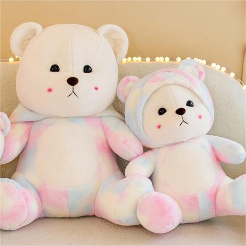 Lina Teddy Bear Plush Toy Colorful Soft Pp Cotton Stuffed Animal Gifts