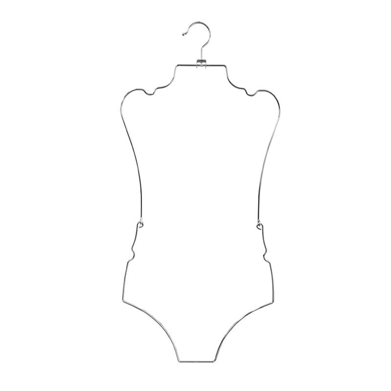 Body Shape Lingerie Hanger Foldable Durable Closet Organizer Swimsuit Hanger For Closet For Stores Boutiques Show Window Bedroom
