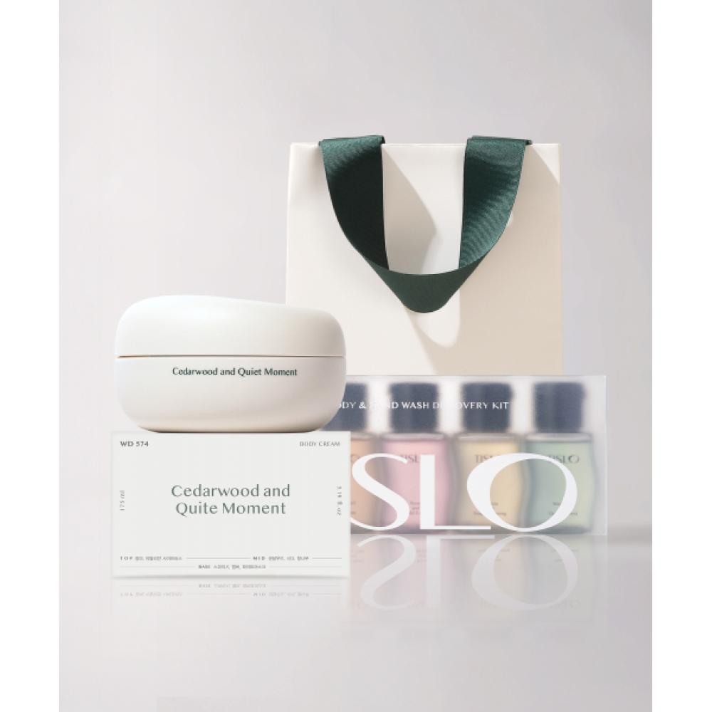 Tislo Perfume Body Cream 175 Ml + Wash Discovery Set Rose and Cold Earls