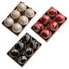 8cm Size Christmas Ball Kit Hanging Ball Decoration
