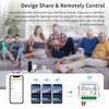 Tuya Smart Wifi Energy Meter Current Sensor Statistician for Solar PV System Home Power Monitor 110-240V 80A Single Phase Clamp