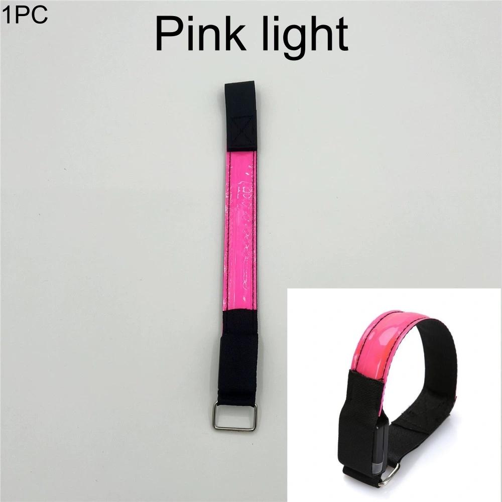 LED Luminous Armband Night Running Reflective Safety Belt Outdoor Sports Cycling Jogging Walking Warning Wristband 1 PCS
