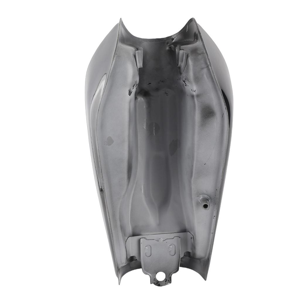 Motorbrandstof met 9L Helder Zwart IJzeren Materiaal Zonder Schroefgaten Geschikt voor CG125