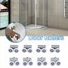 8PCS Shower Door Rollers Replacement Set for Smooth Sliding Action Top & Bottom Pulleys for Various Shower Designs